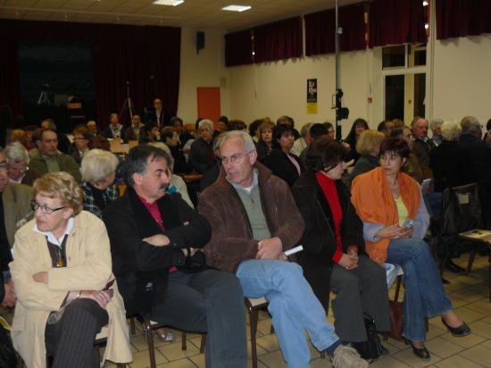 Le public  venu nombreux