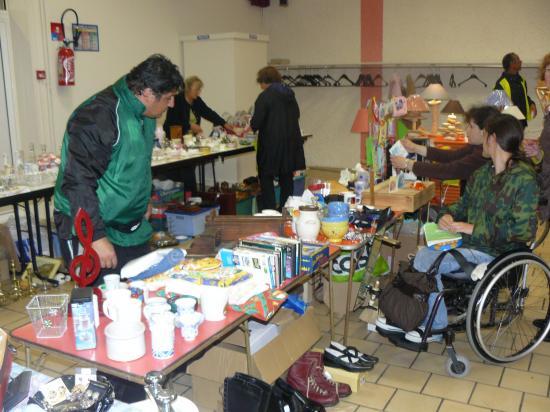 dans la salle