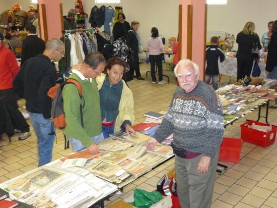 et les exposants appréciaient la Salle